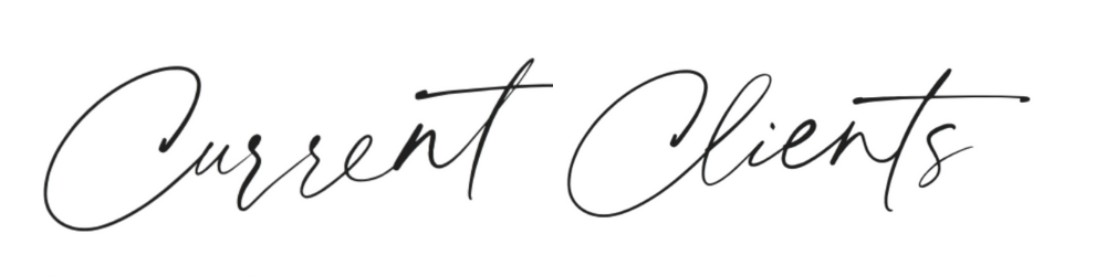 current clients font