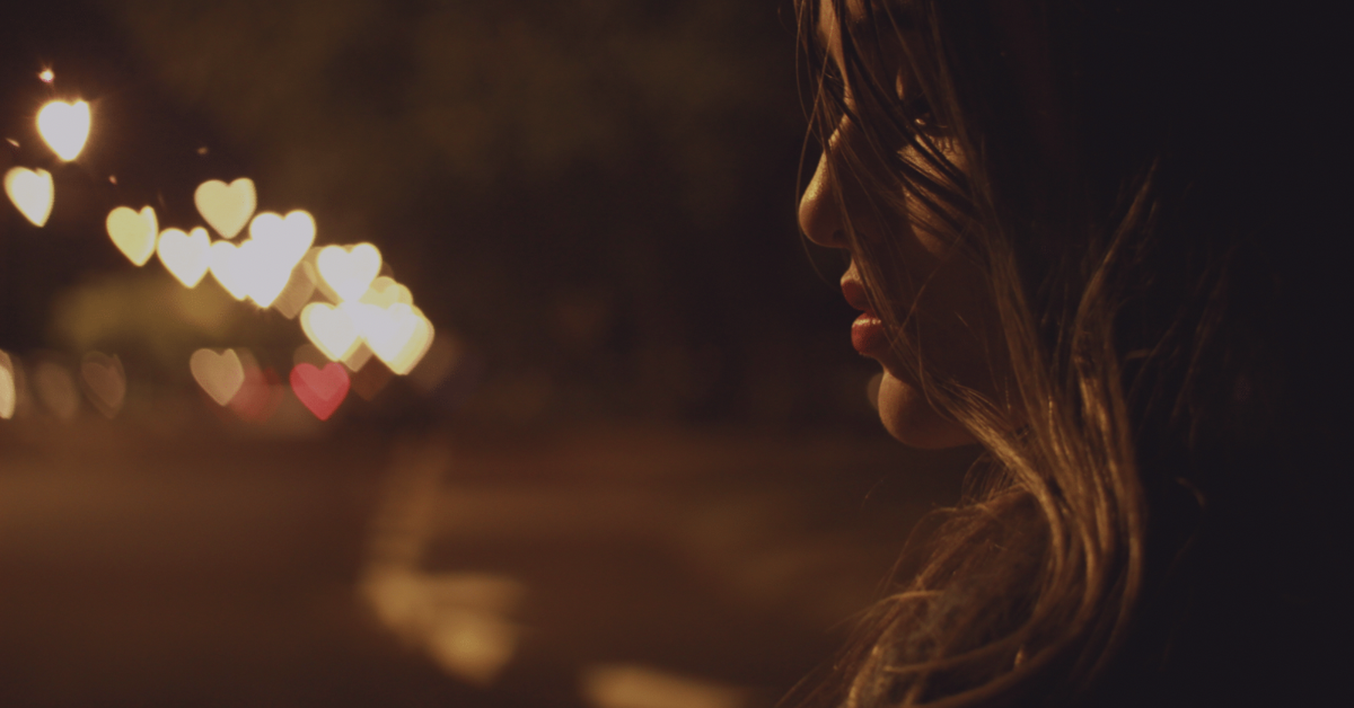 female experiencing a breakup grief and loss