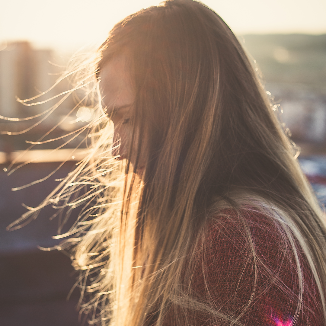 Person experiencing poor body image and low self-worth